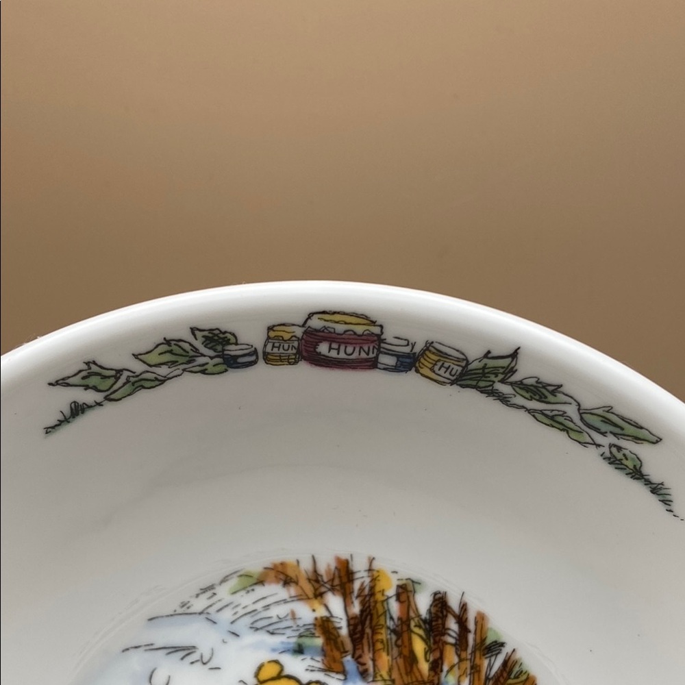 ROYAL DOULTON Winnie the Pooh and Piglet China Cereal Bowl Disney - Picture 7 of 11